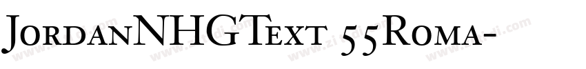 JordanNHGText 55Roma字体转换 JordanNHGText 55Roma字体转换